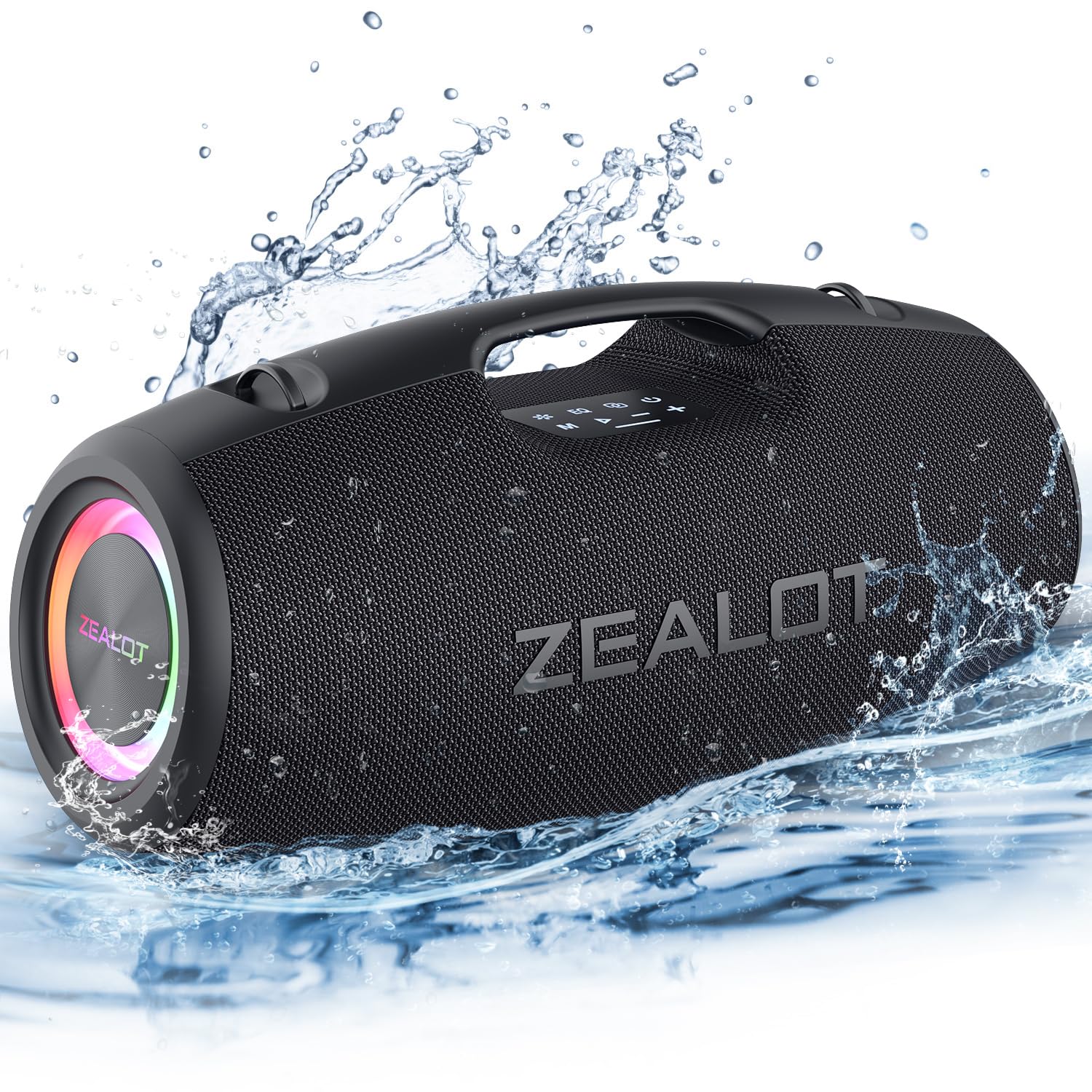 ZEALOT Bluetooth Lautsprecher,120W Boxen Bluetooth Groß mit